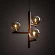 TK-LIGHTING 11095 ESTERA WOOD ORZECH BURSZTYN LAMPA WISZACA 3XG9