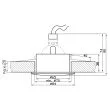 CANDELLUX 2291249 SH-08 PC/CH MR16 PERŁ CHROM/CHROM OPRAWA HERM. IP65