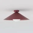EMIBIG 1720/1M MONO 1M PLAFON BURGUNDY OPAL Lampa sufitowa