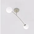 EMIBIG 1685/2 PREGOS 2 MOKKA OPAL LAMPA SUFITOWA