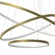 MILAGRO ML7947 Lampa wisząca ROTONDA GOLD 93W LED