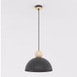 EMIBIG 1676/1M KAKI 1M BLACK LAMPA WISZĄCA