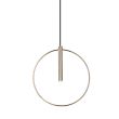 ANTIGO Lampa wisząca Faro okrąg - Mosiądz polerowany (320 mm) 8290