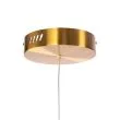 Step into Design ST-8848-120 brass Lampa wisząca CIRCLE 120 LED mosiądz 120 cm