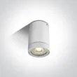 ONE LIGHT 67130C/W Lido biały zewnętrzny cylinder sufitowy 35W MR16 GU10