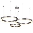 Step into Design ST-8848-40+60+60 nickel Lampa wisząca CIRCLE 40+60+60 LED nikiel na 1 podsufitce