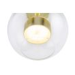 King Home XCW9148-1 Kinkiet CAPRI WALL złoty - 60 LED, aluminium, szkło