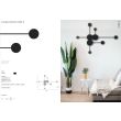 Step into design MW1133-90 Lampa ścienna CLEX - 6 LED czarna 89 cm