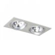 RENDL R12704 PASADENA G53 SQ II aluminium szczotkowane 12V G53 2x50W