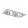 RENDL R12704 PASADENA G53 SQ II aluminium szczotkowane 12V G53 2x50W