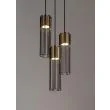 SIGMA 33458 FOBIA 3 lampa wisząca koło czarny/złoty