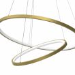 MILAGRO ML7944 Lampa wisząca ROTONDA GOLD 51W LED