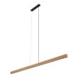 TK-LIGHTING 11652 VIGA WOOD LED SOSNA SZCZOTKOWANA POSTARZANA LAMPA WISZĄCA