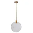 Step into Design ST-8950-30 Lampa wisząca MARBLE LED marmurowo złota 30 cm
