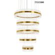 MOOSEE MSE1501100396  lampa wisząca GHIA 5 złota