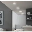 CANDELLUX 2263069 SSU-13 CH/WH MR16 CHROM oczko sufitowe lampa sufitowa KWADRATOWA SZKŁO BEZBARWNE