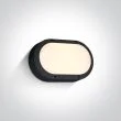 ONE LIGHT 67442B/B/W Kentro czarny klasyczny zewnętrzny kinkiet LED 3000K 10W IP54, AC LED