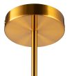 Step into Design ST-5025-2 BRASS Lampa wisząca VENUS-2 mosiądz 44 cm
