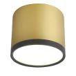 CANDELLUX 2275956 TUBA LAMPA SUFITOWA 9W LED 8,8/7,5 CZARNY+ZŁOTY MAT 4000K