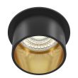 MAYTONI DL050-01GB Downlight Reif Downlight Black with Gold
