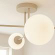EMIBIG 1635/4 ROMA 4 MOKKA OPAL LAMPA SUFITOWA
