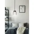 CANDELLUX 50101285 LAMPA WISZĄCA LIVERPOOL I 1 CZARNY 90x14,5x0