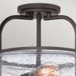 ELSTEAD TRILOGY QZ/TRILOGY/SF/M Semi-Flush