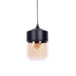 WYPRZEDAŻ LUMINA DECO LDP 6807 (BK) LAMPA WISZĄCA LOFT INDUSTRIALNA CZARNA ASTILA