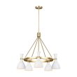 ELSTEAD Joan FE-JOAN5-MW 5 Light Chandelier - Matte White