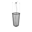 ANTIGO Lampa wisząca no. moon I Z - Czarna (400 mm) 5147