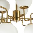 MAYTONI MOD221-PL-12-G Modern Erich Chandelier Brass