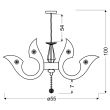 CANDELLUX 33-55491 VENEZIA 3 ZWIS 55 LED 22W