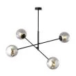 EMIBIG 1167/4 LAMPA SUFITOWA LINEAR 4 BLACK/GRAFIT