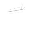 NOWODVORSKI STRAIGHT WALL LED M 7594 lampa wewnętrzna ścienna kinkiet