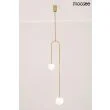 Moosee MSE010100288 Lampa wisząca LOW złota