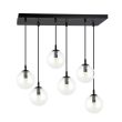 EMIBIG 711/6 LAMPA WISZĄCA COSMO 6 BL TRANSPARENT