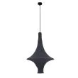 ANTIGO Lampa wisząca Alda M - Czarna (420 mm) 5112
