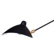 Step into Design F8701 Lampa podłogowa CRANE-F1 czarna 160 cm