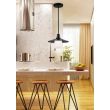 CANDELLUX 31-43108 LOFT ZWIS 1X60W E27 CZARNY