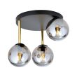 EMIBIG 1259/3 LAMPA SUFITOWA DOLCE 3 BL GRAFIT