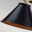 ELSTEAD Provence Element PV-ELEMENT-BPB 1 Light Mini Table Lamp - Black/Polished Brass