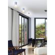 CANDELLUX 2273686 LAMPA SUFITOWA TUBA 1X50W GU10 MROŻONY+SZARY ŚR. 6,4 CM