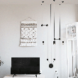 Step into Design XT012-3W Lampa ścienna LINEA-3 WALL czarna