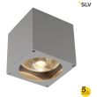 WYPRZEDAŻ SLV 229564 BIG THEO WALL OUT lampa ścienna, kwadratowa, srebrnoszary, ES111, max. 75W