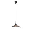 CANDELLUX 50101204 LAMPA WISZACA KIRUNA M 1 CZARNY 110x36x36