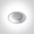 ONE LIGHT 10109FD/W/C Stegna oprawa typu downlight SMD LED IP54 4000K 9W dark light