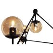 Step into Design ST-9047-21 Lampa wisząca ASTRIFERO-21 bursztynowo czarna 165 cm