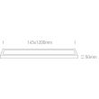 ONE LIGHT 62140RF/W/W Megkla biały plafon LED IP40 3000K 40W