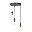 EMIBIG 711/3PREM LAMPA WISZĄCA COSMO 3 BL PREMIUM TRANSPARENT