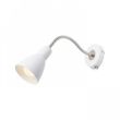 RENDL R12898 KAYA ścienna biała nikiel mat 230V E27 28W